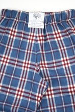 Load image into Gallery viewer, UNISEX Lounge Pant - BARNES mid blue check