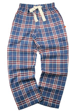 Load image into Gallery viewer, UNISEX Lounge Pant - BARNES mid blue check